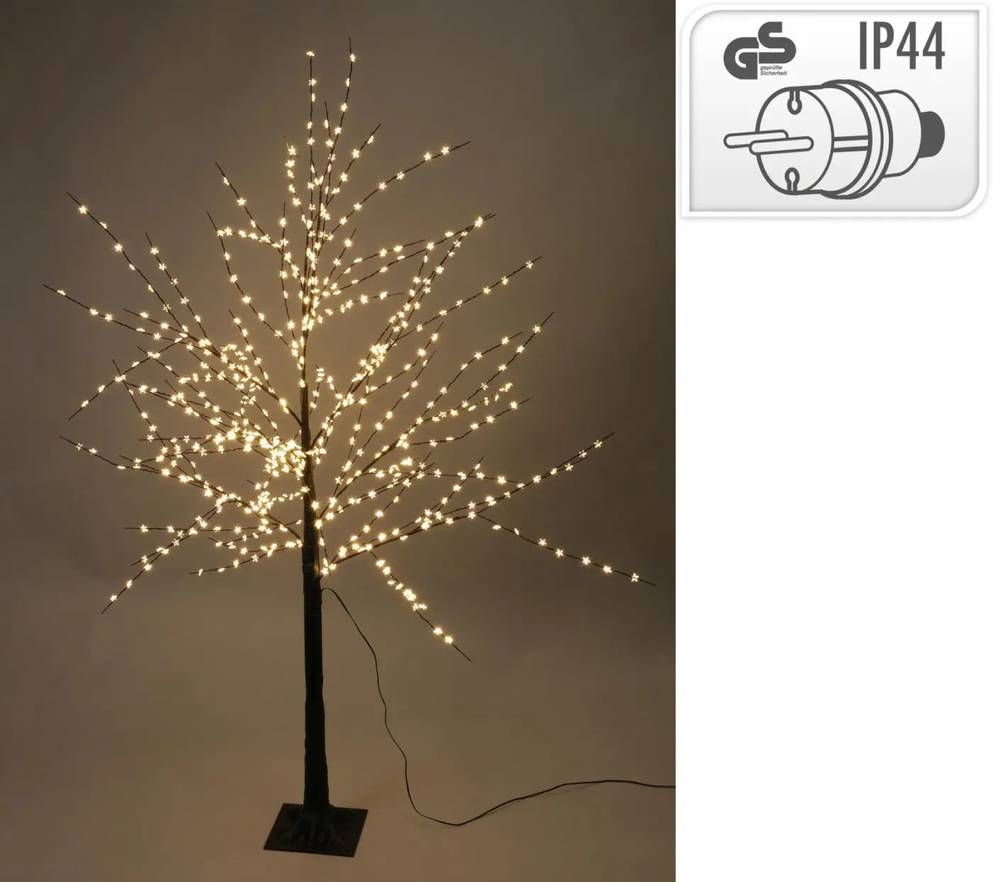 LED outlet Baum ca. 300 cm hoch - ca 2.000 Birnen