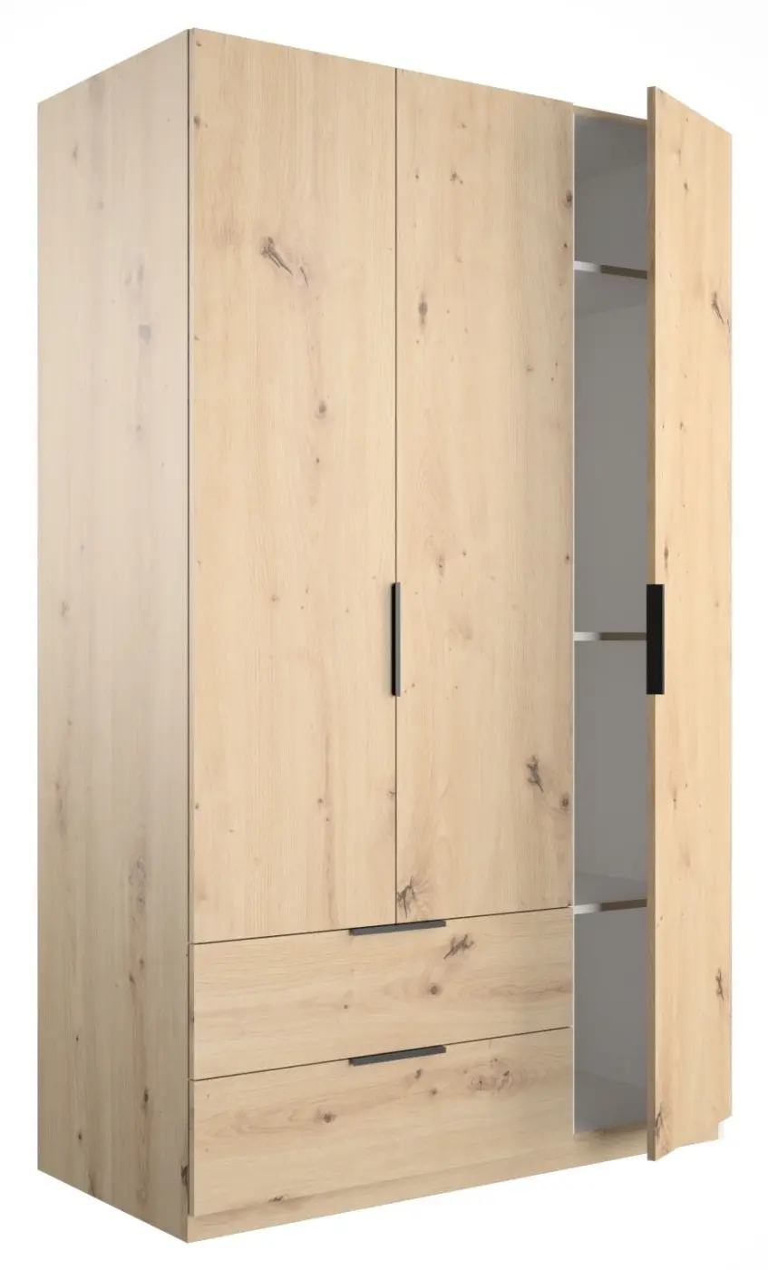 Schlafzimmerschrank Kleiderschrank CENTURY 277 camargue eiche discount