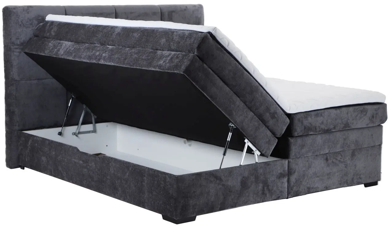 Boxspringbett Bissi mit Bettkasten 180 x 200 cm