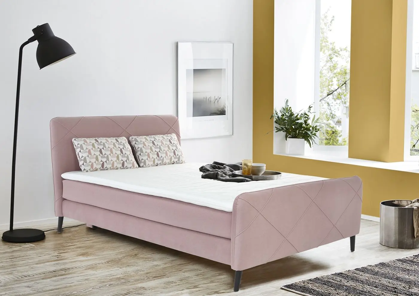 Boxspringbett Emia 140 x 200 cm